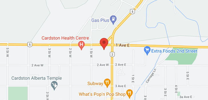 map of 40 1 Avenue W